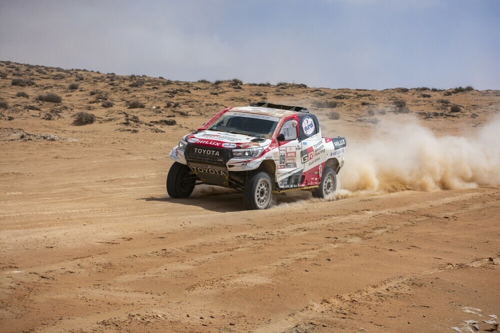 4x4 racing in the Dakar Rally